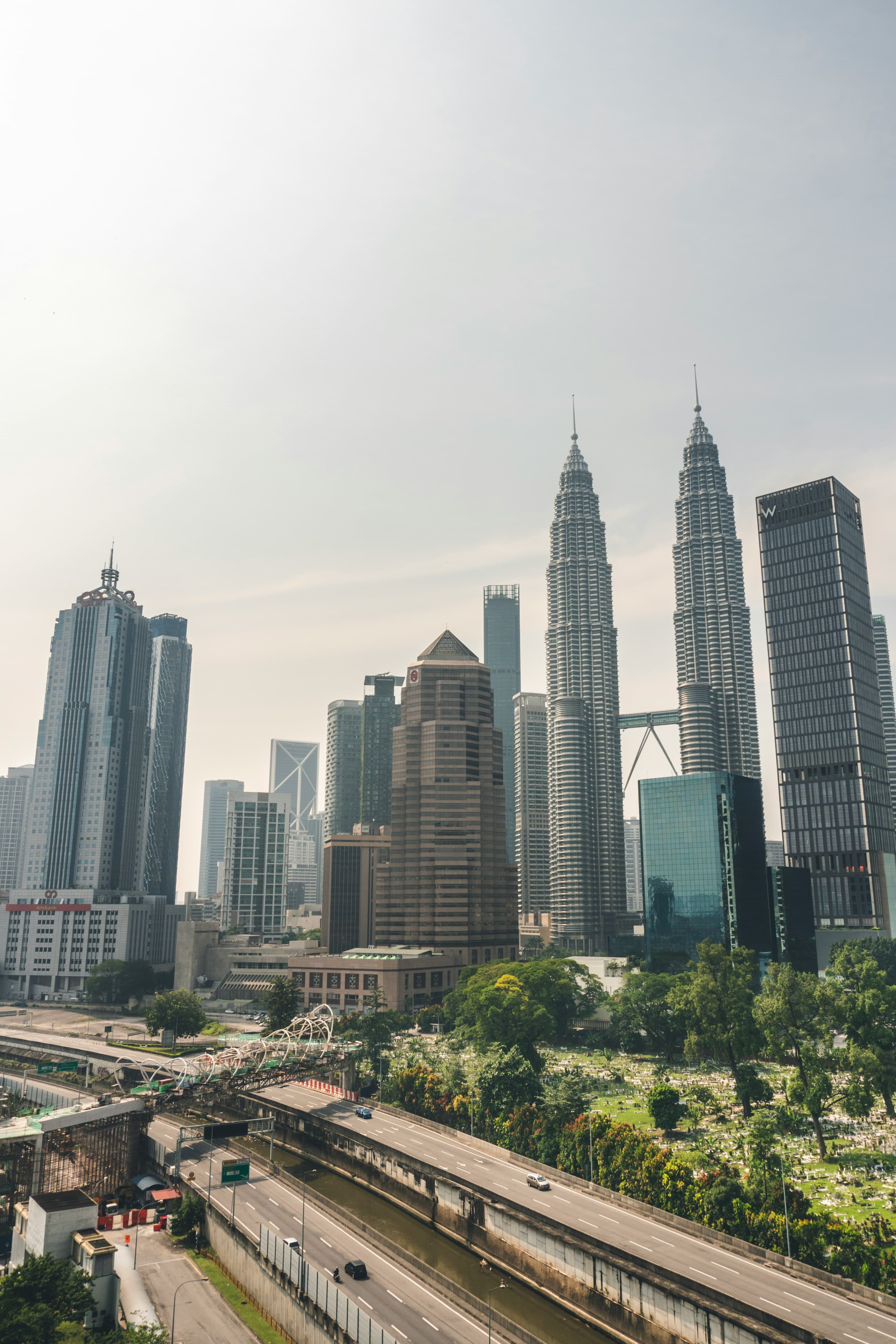 Malaysia corporate skyline